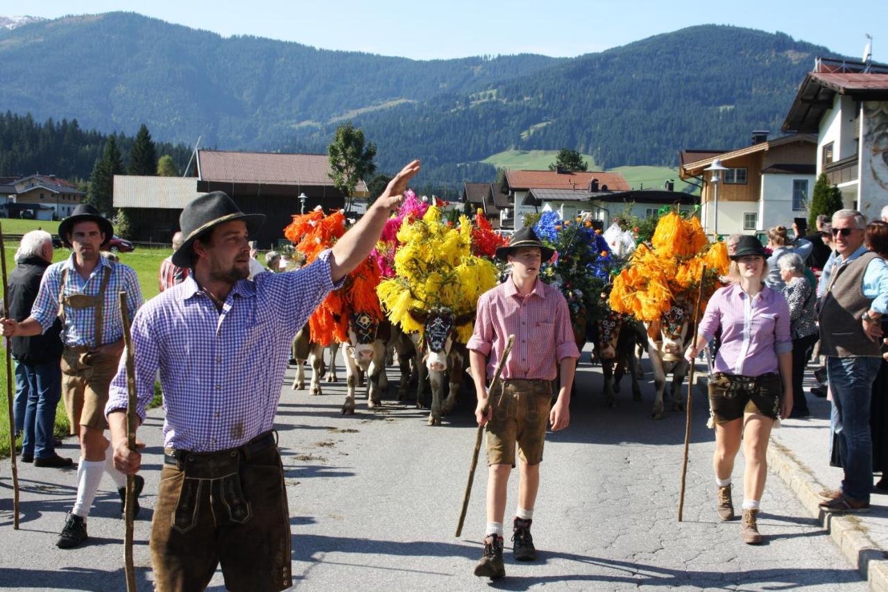 Ferienwohnung Gästehaus Högerhof Hopfgarten im Brixental Exterior foto